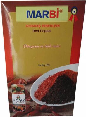 Kahramanmaraş Acı Kırmızı Toz Biberi (450 gr) -Marbi