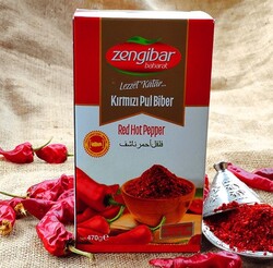 Zengibar Baharat - Kahramanmaraş Çok Acı Biber 470 Gr