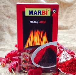 Marbi - Kahramanmaraş Kırmızı Çok Acı Pul Biber (470 gr)